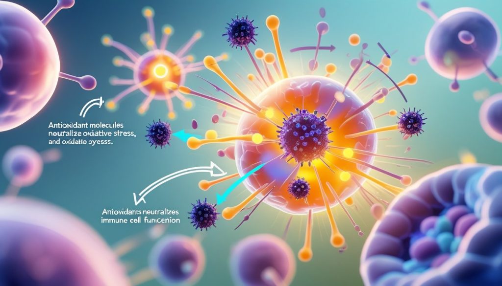 Essential Antioxidant Secrets to boost immune system cellular protection diagram
