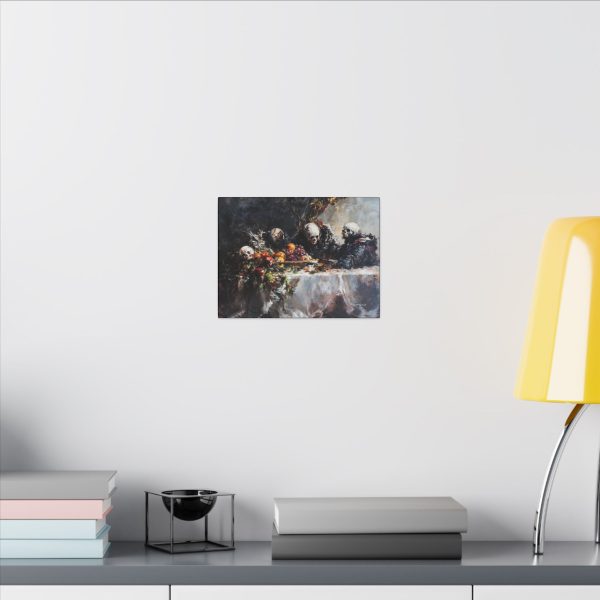 Artistic Wall Canvas Print, Gothic Art Decor, Unique Home Decor, Dark Aesthetic Artwork, Perfect for Halloween, Framed Art - Image 4