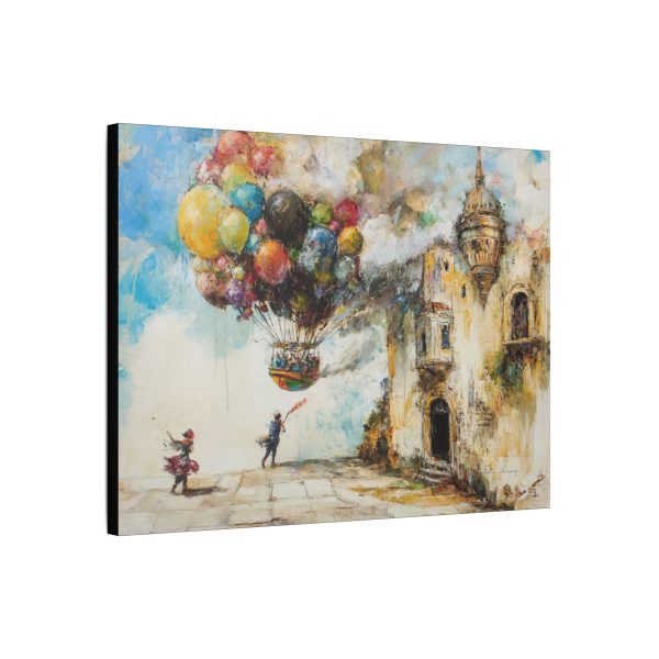 Satin Canvas Wall Art, Whimsical Balloon Adventure Print, Home Décor, Gift for Art Lovers, Nursery Room Decoration, Birthday Gift, [...] - Image 14