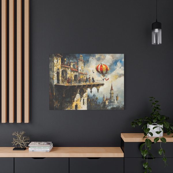Artistic Wall Art Print, Vintage Canvas Decor, Home Gallery Accent, Unique Gift for Art Lovers, Whimsical Landscape Art - Image 8