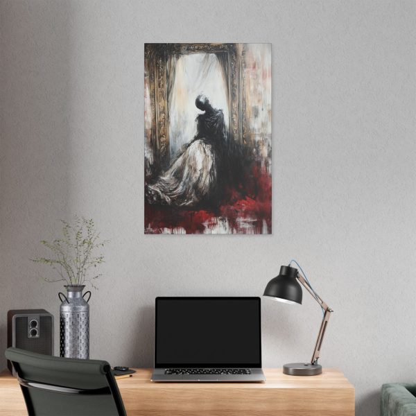 Moody Art Canvas Print, Gothic Wall Decor, Halloween Home Accent, Dark Aesthetic Artwork, Unique Gift for Art Lovers - Image 16