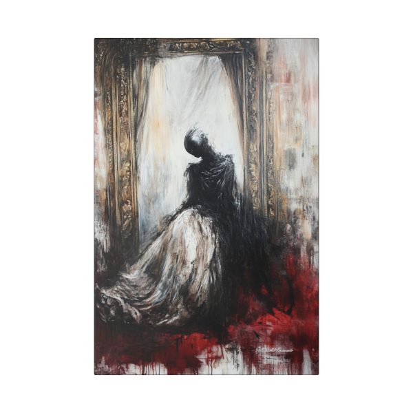 Moody Art Canvas Print, Gothic Wall Decor, Halloween Home Accent, Dark Aesthetic Artwork, Unique Gift for Art Lovers - Image 5