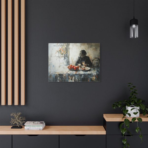 Stretched Canvas Art: Cozy Kitchen Scene, Home Decor, Wall Art, Gift for Art Lovers, Dining Room Accent, Unique Art Piece - Image 16