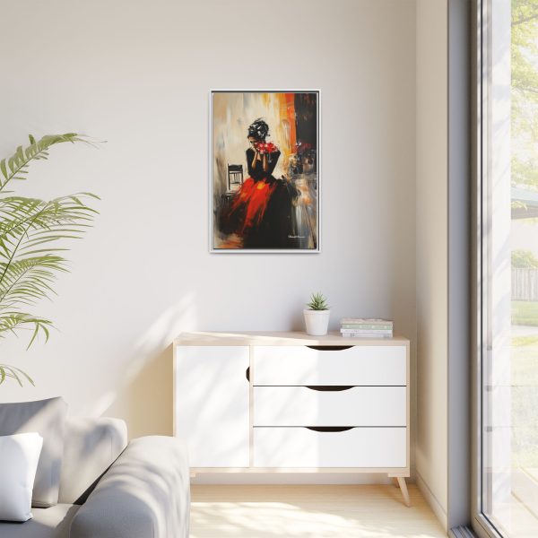 Elegant Framed Canvas Art - Emotional Portrait, Wall Decor, Home Decor, Gift for Art Lovers, Special Occasions - Image 27