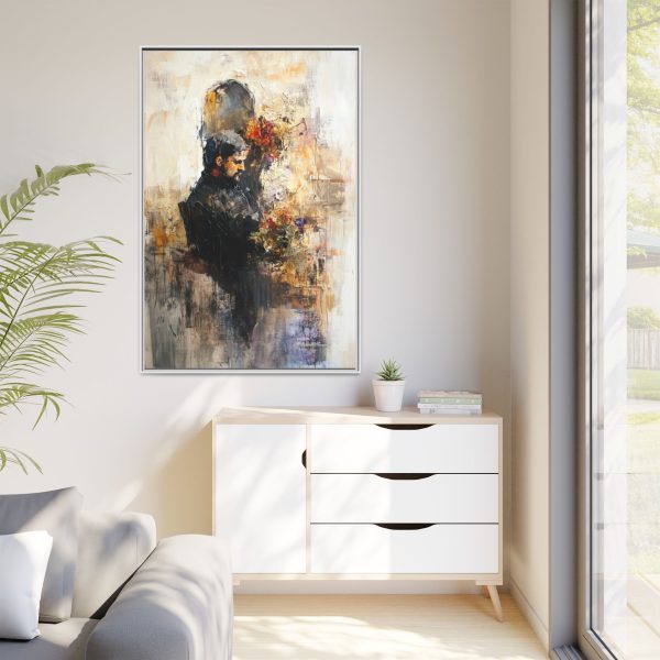 Framed Canvas Art Print, Abstract Wall Decor, Elegant Home Accent, Gift for Art Lovers, Gallery Wall Piece, Contemporary Design - Image 71