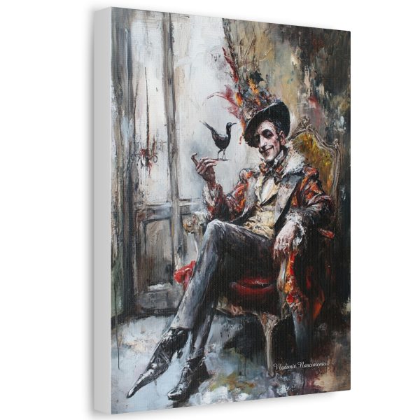 Elegant Stretched Canvas Art - Vintage Charm, Home Décor, Wall Decor, Gift, Art for Living Room - Image 2