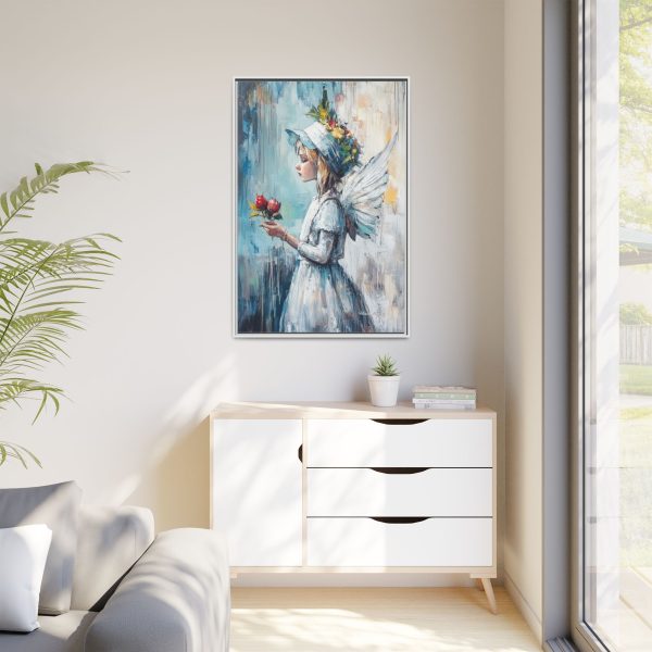 Whimsical Fairy Art Print, Colorful Home Decor, Kids Room Wall Art, Unique Gift, Magical Framed Canvas - Image 35