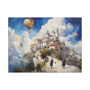 Colorful Canvas Art Wraps, 1.6" - Beautiful Landscape for Home Decor, Wall Art, Gift for Art Lovers, Living Room Decor, Unique Artwork