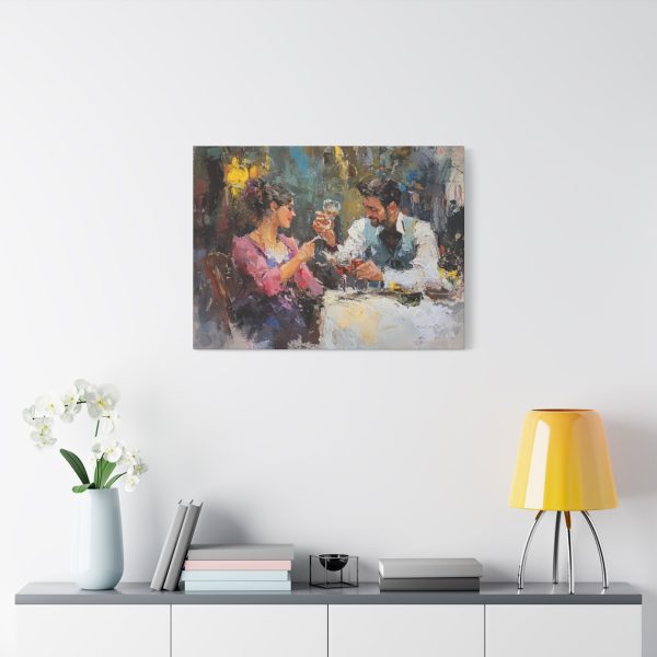Romantic Canvas Art Print, Wall Decor, Couple Artwork, Romantic Gift, Home Accent - Image 15