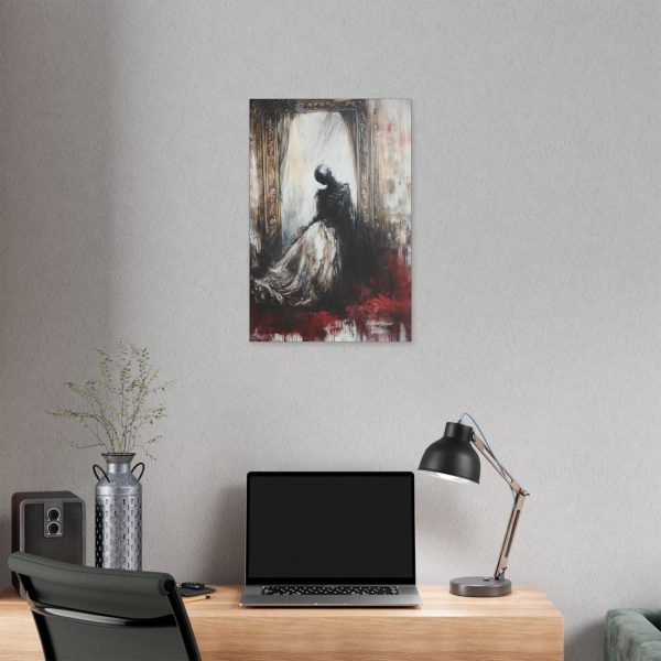 Moody Art Canvas Print, Gothic Wall Decor, Halloween Home Accent, Dark Aesthetic Artwork, Unique Gift for Art Lovers - Image 12