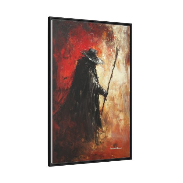 Mysterious Framed Canvas Art, Gothic Wall Decor, Dark Fantasy Art, Home Aesthetic, Unique Gift for Art Lovers, Halloween Decor - Image 10