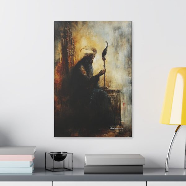 Majestic Canvas Art, Spiritual Wall Decor, Home Office Artwork, Gift for Art Lovers, Meditation Room Accent - Image 11