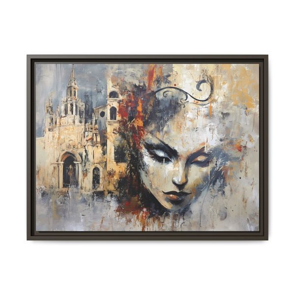 Abstract Framed Canvas Art, Multi-color Wall Decor, Contemporary Art, Home Decorations, Creative Gift Idea, Living Room Art - Image 5