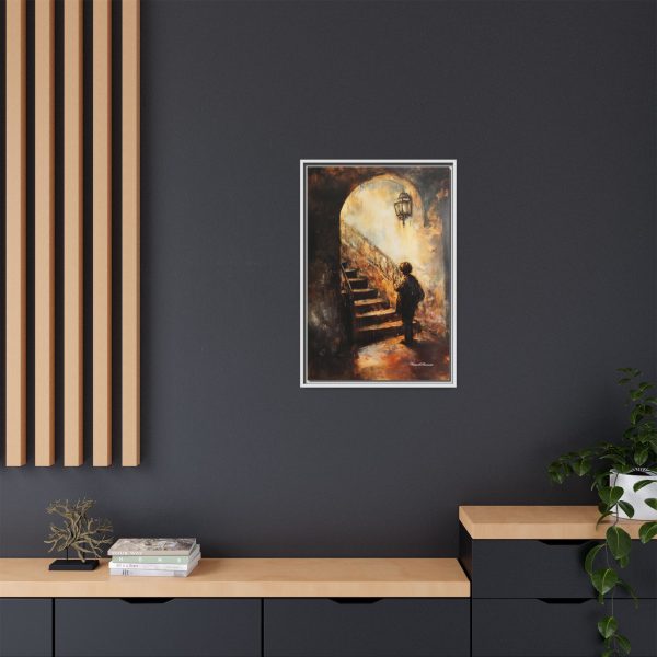 Framed Matte Canvas Art - Enigmatic Stairs Artwork, Home Decor, Wall Art, Living Room Aesthetic, Unique Gift, Art Lovers Decoration - Image 20