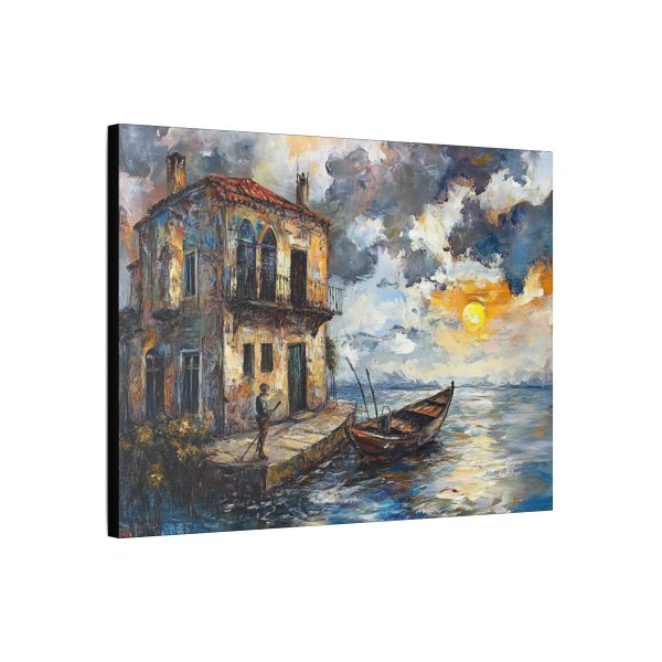 Stretched Canvas Art, Sunset Seascape Wall Decor, Coastal Home Decoration, Nautical Theme Artwork, Gift for Art Lovers - Image 14