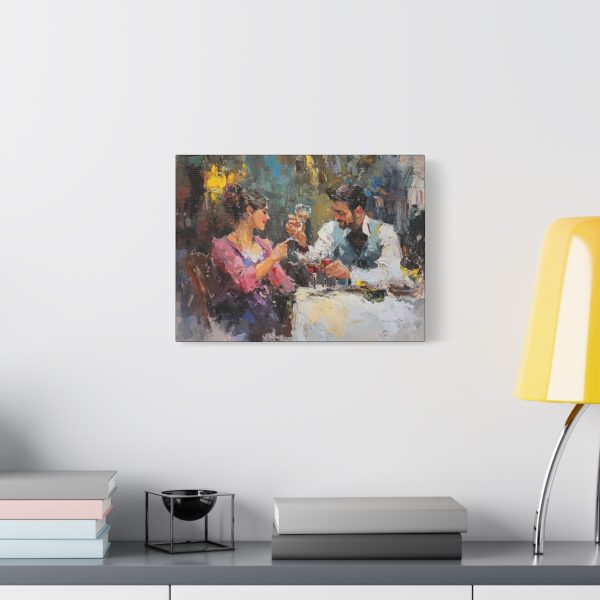 Romantic Canvas Art Print, Wall Decor, Couple Artwork, Romantic Gift, Home Accent - Image 7