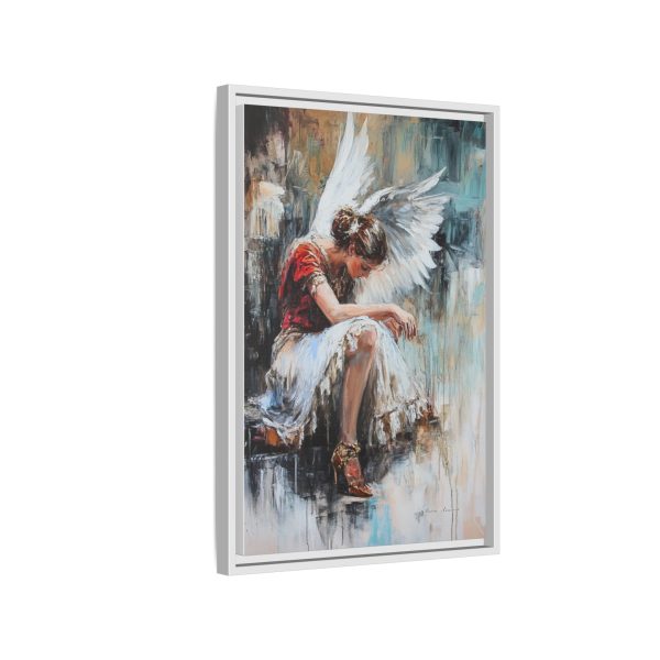Angel Wings Framed Canvas Art, Inspirational Wall Decor for Home, Serenity Artwork, Gift for Her, Boho Chic Decor, Angel Art Print - Image 58