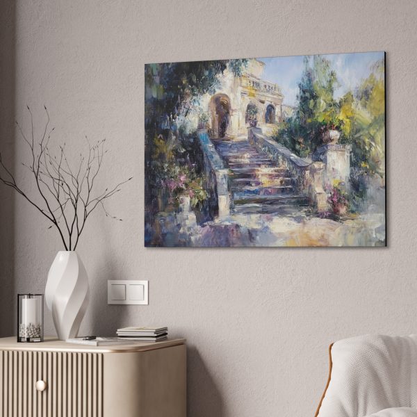 Vibrant Canvas Wall Art, Abstract Nature Painting, Home Decor, Colorful Landscape Print, Gift for Art Lovers, Living Room Decor - Image 8