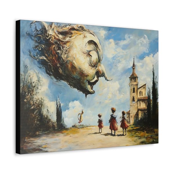 Surreal Stretched Canvas Art - Dreamy Home Decor for Art Lovers, Unique Gift for Birthdays, Housewarming, or Special Occasions - Image 6
