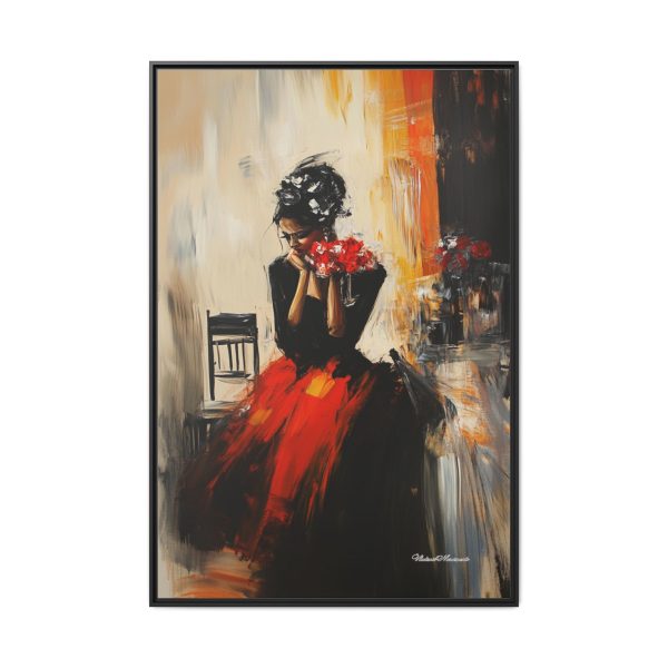 Elegant Framed Canvas Art - Emotional Portrait, Wall Decor, Home Decor, Gift for Art Lovers, Special Occasions - Image 61