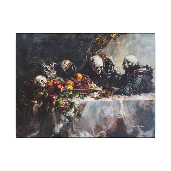 Artistic Wall Canvas Print, Gothic Art Decor, Unique Home Decor, Dark Aesthetic Artwork, Perfect for Halloween, Framed Art - Image 5