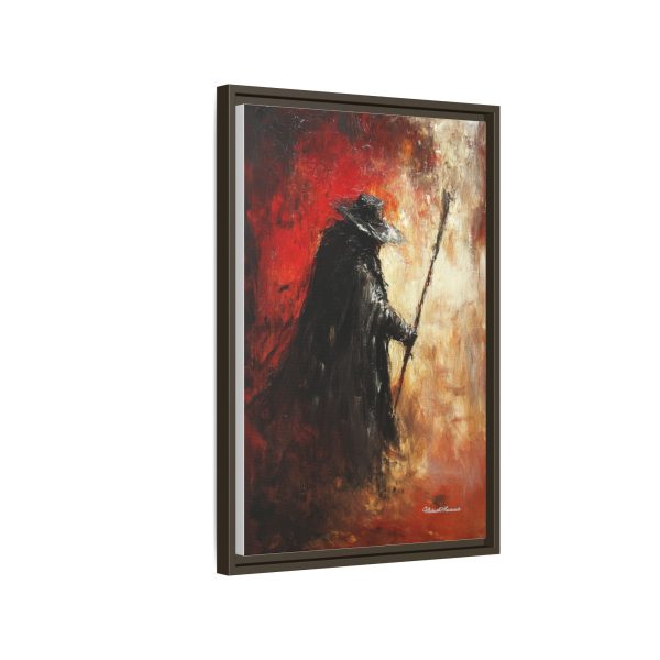 Mysterious Framed Canvas Art, Gothic Wall Decor, Dark Fantasy Art, Home Aesthetic, Unique Gift for Art Lovers, Halloween Decor - Image 54