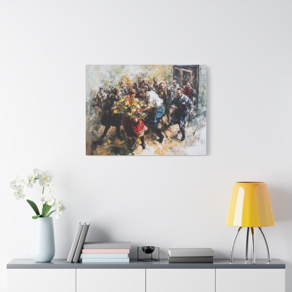 Canvas Wall Art, Vibrant Floral Celebration, Home Decor, Gift for Art Lovers, Gallery Wall Inspiration - Image 15