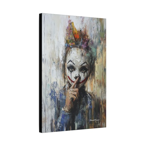 Whimsical Clown Wall Art, Fine Art Canvas Print for Home Decor, Unique Gift for Art Lovers, Playful Room Decoration - Image 14