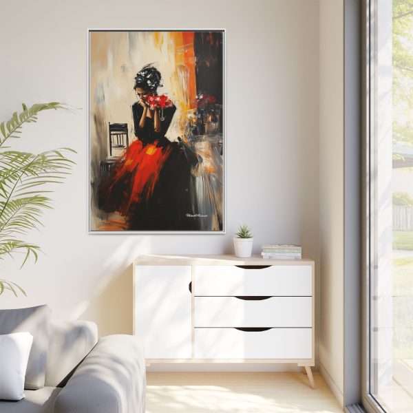 Elegant Framed Canvas Art - Emotional Portrait, Wall Decor, Home Decor, Gift for Art Lovers, Special Occasions - Image 71