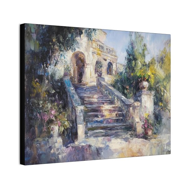 Vibrant Canvas Wall Art, Abstract Nature Painting, Home Decor, Colorful Landscape Print, Gift for Art Lovers, Living Room Decor - Image 2