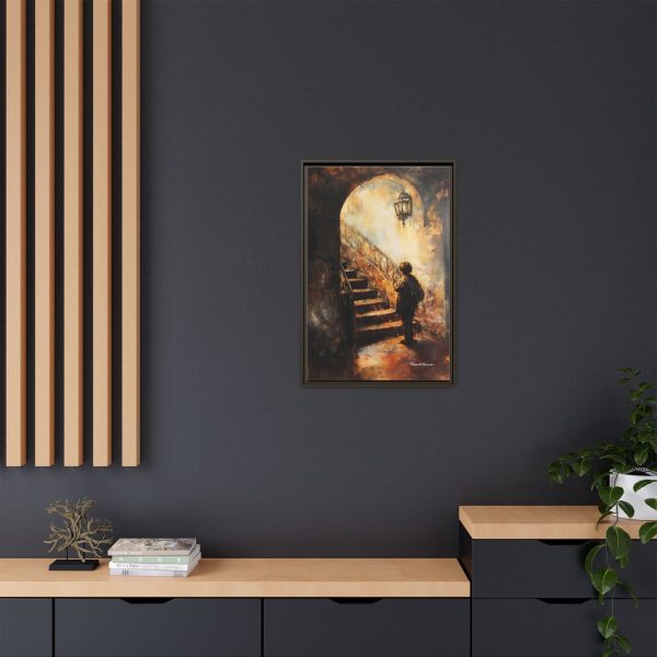 Framed Matte Canvas Art - Enigmatic Stairs Artwork, Home Decor, Wall Art, Living Room Aesthetic, Unique Gift, Art Lovers Decoration - Image 16