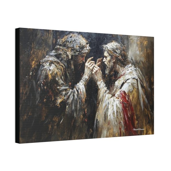 Canvas Wall Art, Religious Art Print, Spiritual Decor, Home Wall Hanging, Meaningful Artwork, Gift for Believers - Image 8