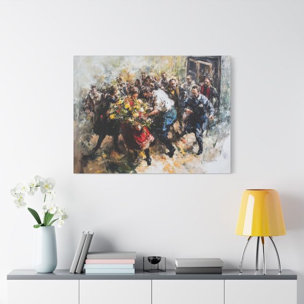 Canvas Wall Art, Vibrant Floral Celebration, Home Decor, Gift for Art Lovers, Gallery Wall Inspiration - Image 19