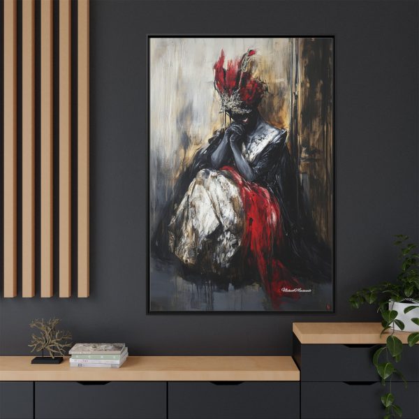 Elegant Framed Canvas Art, Contemporary Wall Decor, Living Room Art, Unique Gift, Home Aesthetic, Modern Art Print, Multi-color Artwork - Image 76
