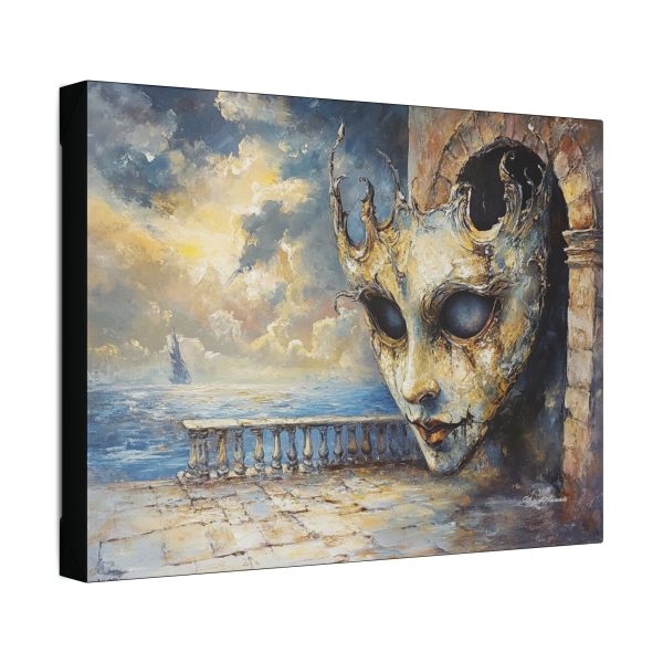 Artistic Mask Canvas Art, Wall Decor, Home Decoration, Gift for Art Lovers, Unique Canvas for Living Room, Contemporary Artwork - Image 2