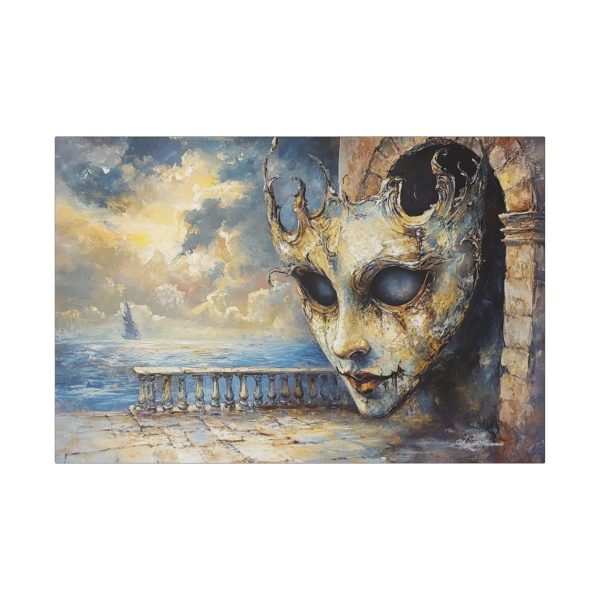 Artistic Mask Canvas Art, Wall Decor, Home Decoration, Gift for Art Lovers, Unique Canvas for Living Room, Contemporary Artwork - Image 7