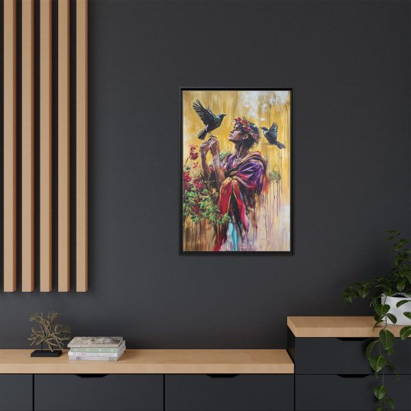 Vibrant Framed Wall Art Print, Colorful Home Decor, Inspirational Canvas, Gift for Art Lovers, Bohemian Style Wall Decor, [...] - Image 8
