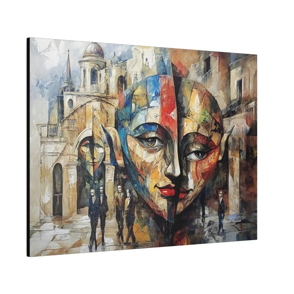 Artistic Canvas Wall Art, Abstract Face Painting, Modern Home Decor, Colorful Canvas Print, Unique Gift for Art Lovers - Image 6