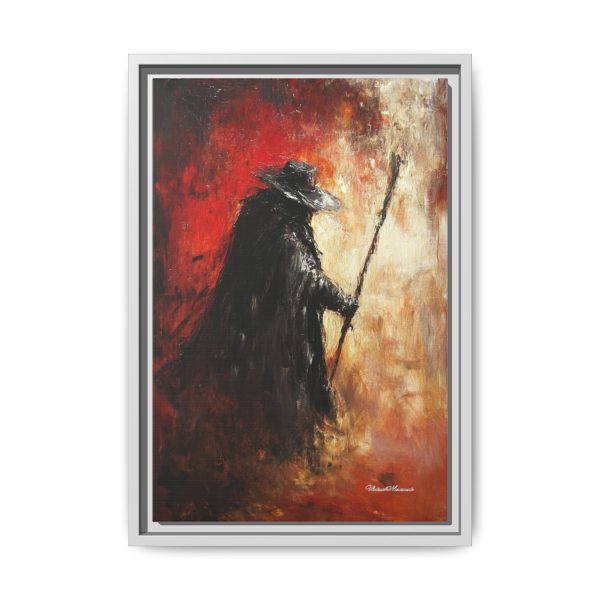 Mysterious Framed Canvas Art, Gothic Wall Decor, Dark Fantasy Art, Home Aesthetic, Unique Gift for Art Lovers, Halloween Decor - Image 45