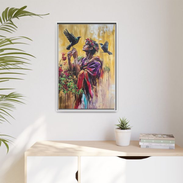 Vibrant Framed Wall Art Print, Colorful Home Decor, Inspirational Canvas, Gift for Art Lovers, Bohemian Style Wall Decor, [...] - Image 19