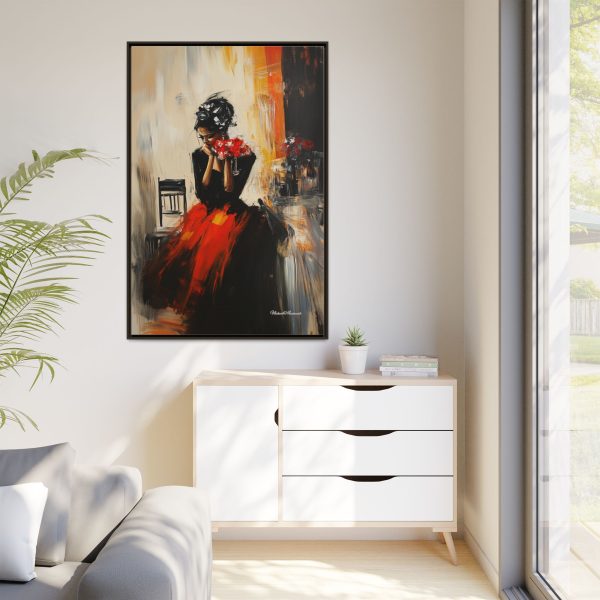 Elegant Framed Canvas Art - Emotional Portrait, Wall Decor, Home Decor, Gift for Art Lovers, Special Occasions - Image 67