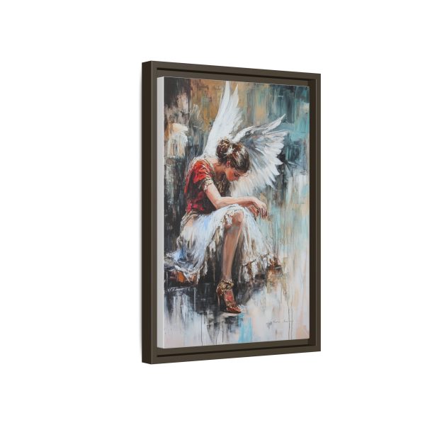 Angel Wings Framed Canvas Art, Inspirational Wall Decor for Home, Serenity Artwork, Gift for Her, Boho Chic Decor, Angel Art Print - Image 42