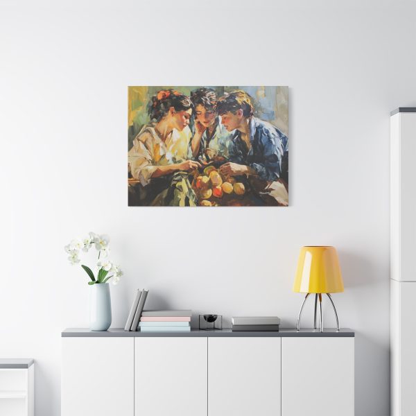 Canvas Art Print, Friends Gathering, Home Decor Wall Art, Gallery Wrapped, Colorful Still Life, Gift for Art Lovers - Image 19