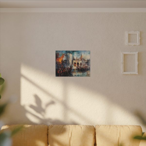 Vibrant Art Canvas Print, Stretched Wall Decor, Modern Home Aesthetic, Unique Gift for Art Lovers, Perfect for Living Room, Office - Image 11