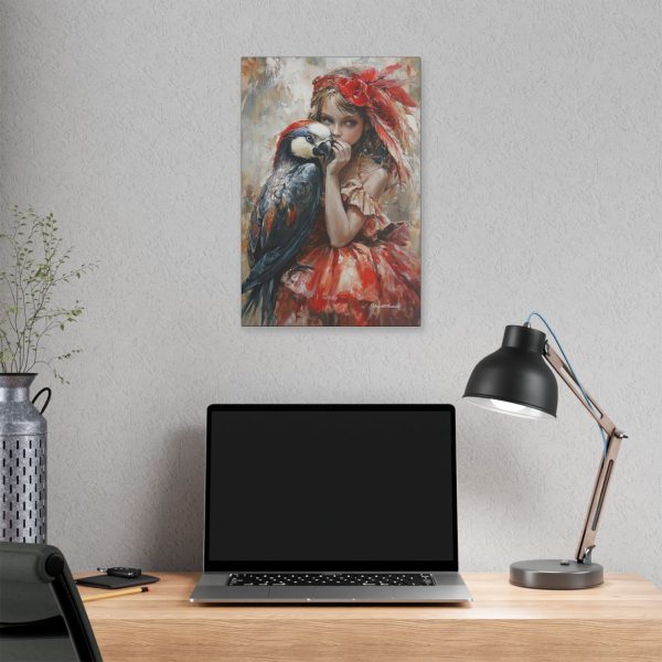 Canvas Art Print, Whimsical Wall Decor, Kids Room Art, Bird Lover Gift, Vibrant Home Decor - Image 8