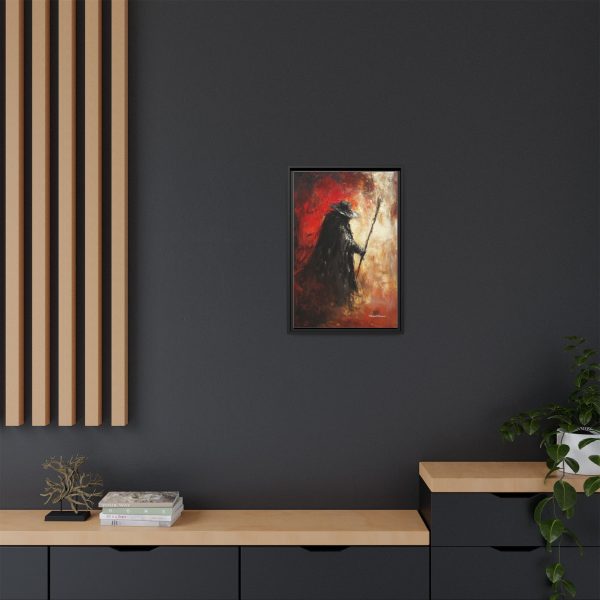Mysterious Framed Canvas Art, Gothic Wall Decor, Dark Fantasy Art, Home Aesthetic, Unique Gift for Art Lovers, Halloween Decor - Image 52