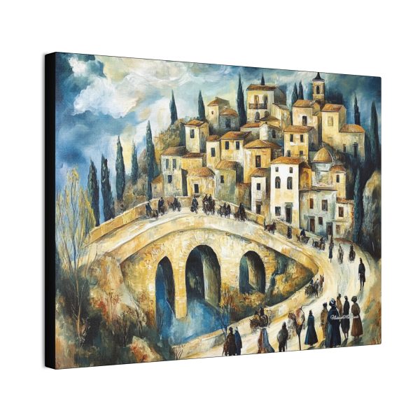 Canvas Art Print, Serene Italian Village Scene, Wall Decor, Home Decor, Gift Idea, Housewarming, Art Lovers - Image 2
