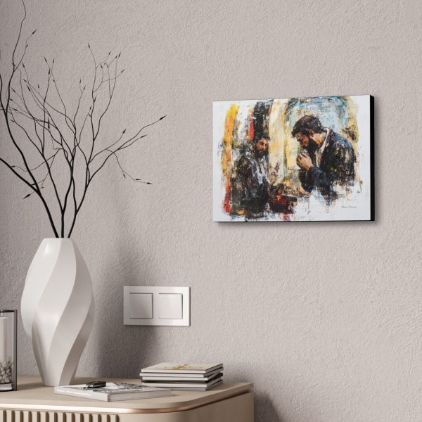 Artistic Canvas Print, Abstract Painting, Home Decor, Modern Wall Art, Unique Gift, Living Room Accent - Image 4