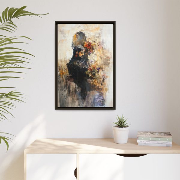 Framed Canvas Art Print, Abstract Wall Decor, Elegant Home Accent, Gift for Art Lovers, Gallery Wall Piece, Contemporary Design - Image 15