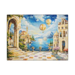 Serene Landscape Canvas Art Print, Home Decor, Wall Art, Gift for Housewarming, Birthday, Art Lovers, Nature Lovers
